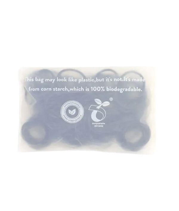 Molly And Rose  Mini Hair Black Rubber Bands