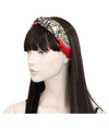 Molly And Rose  Paisley And Animal Print Front Link Bandeau 9789