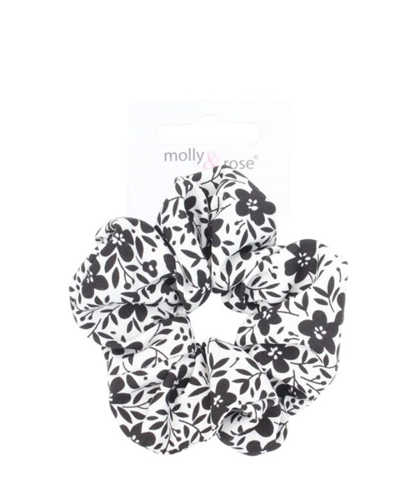 Molly And Rose  Regular Floral Print Scrunchie