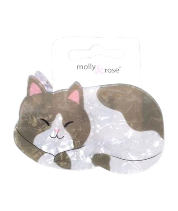Molly And Rose  Sleeping Cat Shaped Clamp 9745