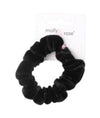 Molly And Rose Small Black Velvet Scrunchie 7981