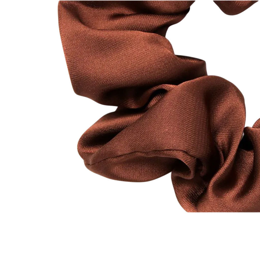 Molly And Rose  Small Three Tonal Brown Scrunchies 9427