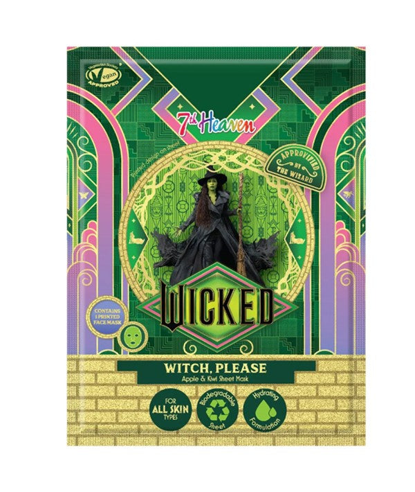 Montagne Jeunesse  7Th Heaven Wicked Witch Please Apple And Kiwi Sheet Mask