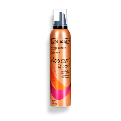 Evoluderm Boucles Ressort Frizz Control Curl Boosting Foam 250ml