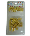 Murry Collection  Metal Tube Clip Gold MC42G