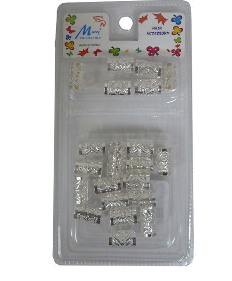 Murry Collection  Metal Tube Clip Silver MC44S