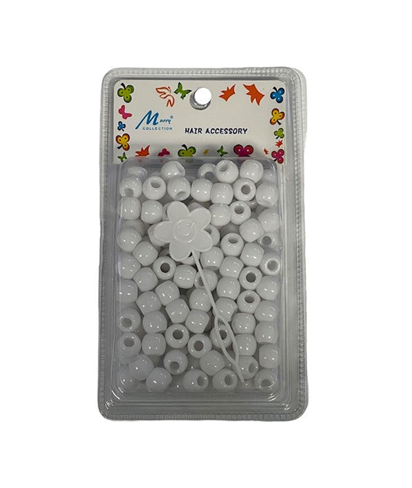 Murry Collection Hair Accessory Beads B200WHI