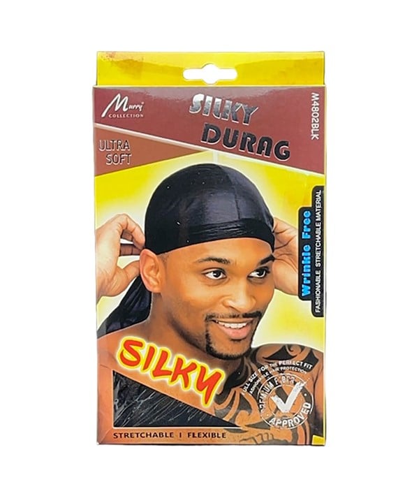 Murry Collection Murry Silky Satin Ultra Soft Durag M4802BLK