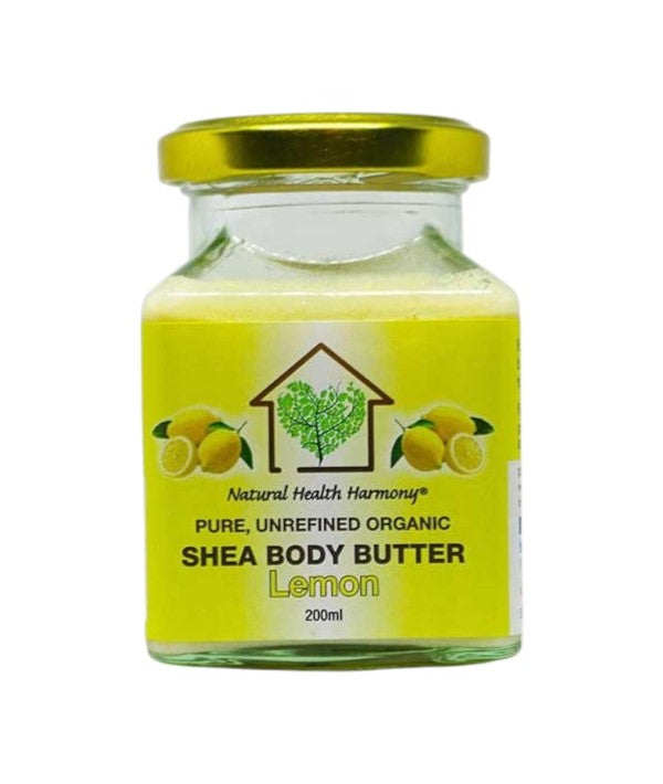 Natural Health Harmony  NHH Shea Body Butter Lemon