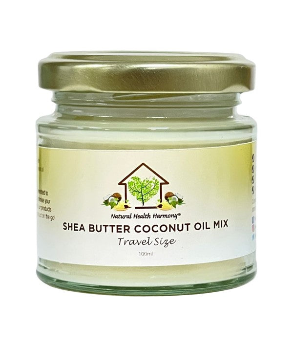 Natural Health Harmony  NHH Shea Butter Coconut Oil Mix Travel Size