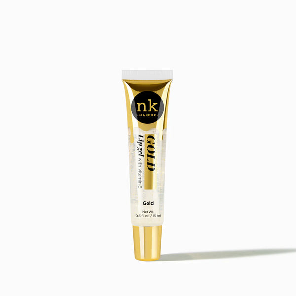 NICKA K NEWYORK NK Gold Lip Gel Vitamin E Gold - Afro Hair Boutique