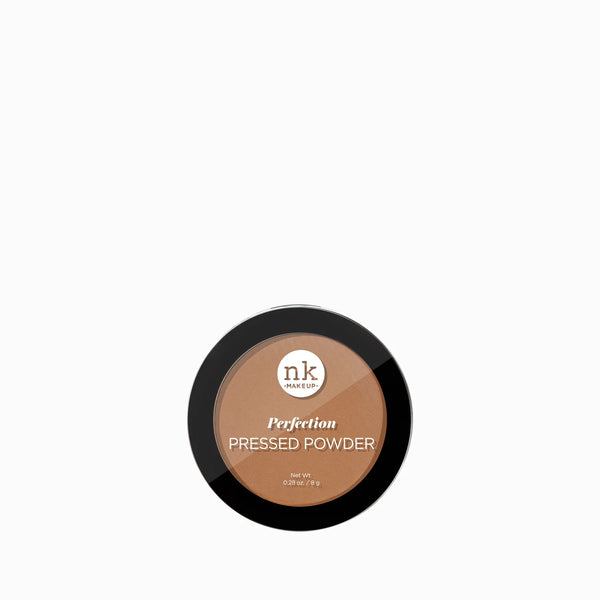 NICKA K NEWYORK Perfection Pressed Powder Chestnut - Afro Hair Boutique