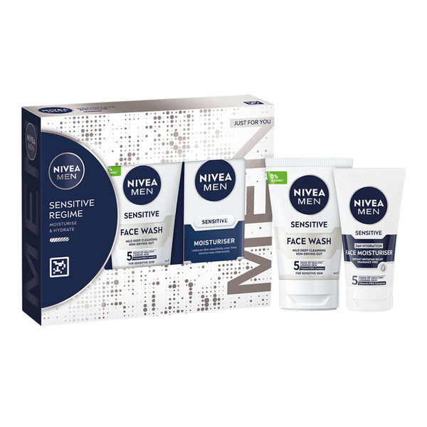 Nivea Men Sensitive Regime Gift Set - Afro Hair Boutique
