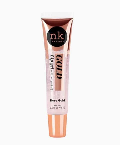 NICKA K Newyork NK Gold Lip Gel With Vitamin E Rose Gold