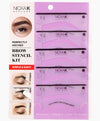 NICKA K NEWYORK NK Perfectly Arched Brow Stencil Kit