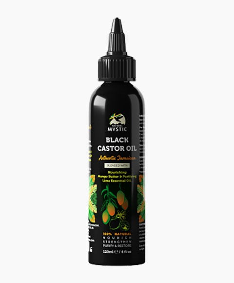Natural Mystic Jamaican Black Castor Oil Blended Mango Butter And Lime Essential Oil