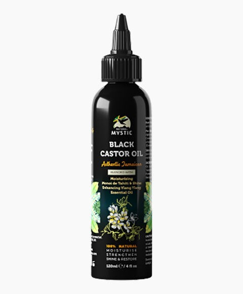 Natural Mystic Jamaican Black Castor Oil Blended Monoi De Tahiti And Ylang Ylang Essential Oil