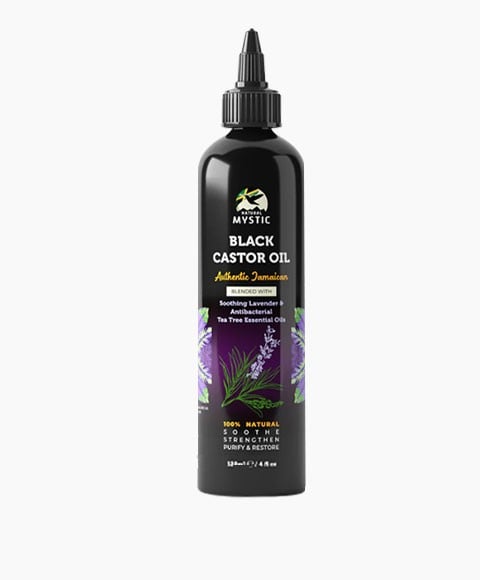 Natural Mystic Jamaican Black Castor Oil Blended Lavender And Tea Tree Essential Oil