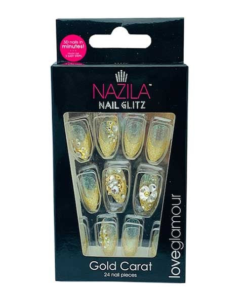 Nazila Nail Glitz Gold Carat