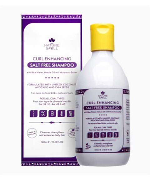 Nature Spell  Curl Enhancing Salt Free Shampoo