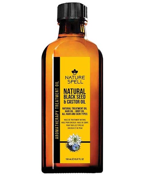 Nature Spell Natural Black Seed And Castor Oil