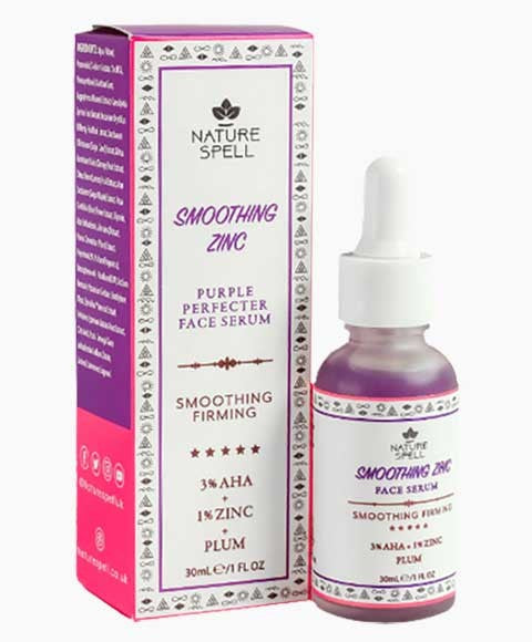 Nature Spell Smoothing Zinc Purple Perfecter Face Serum
