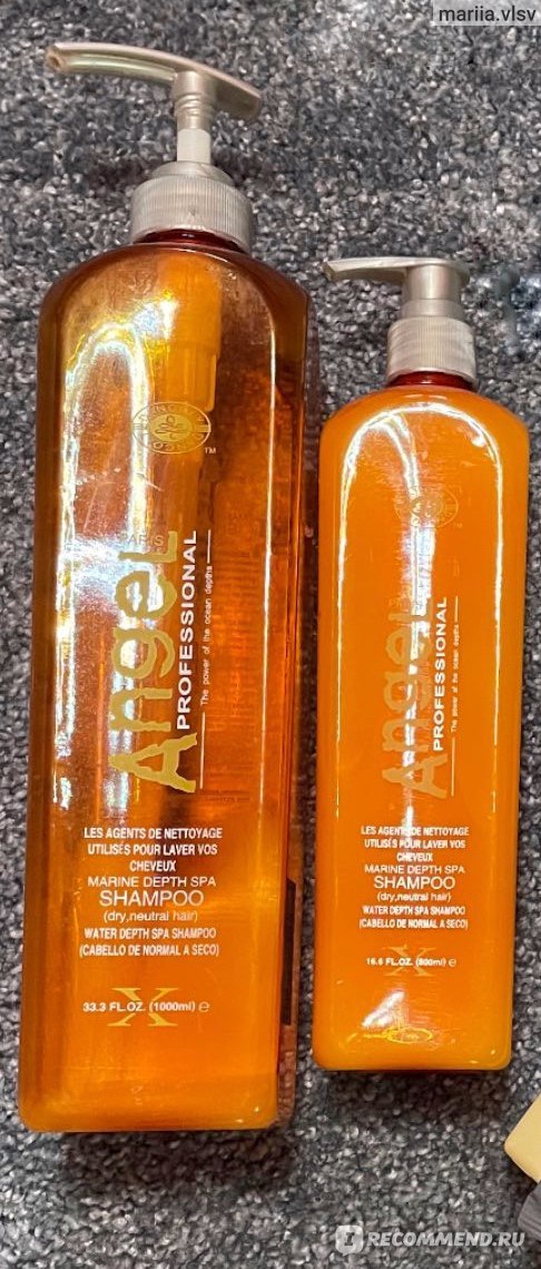 Angel En Provence Angel Marine Depth Spa Shampoo 500ml / 1000ml - Afro Hair Boutique