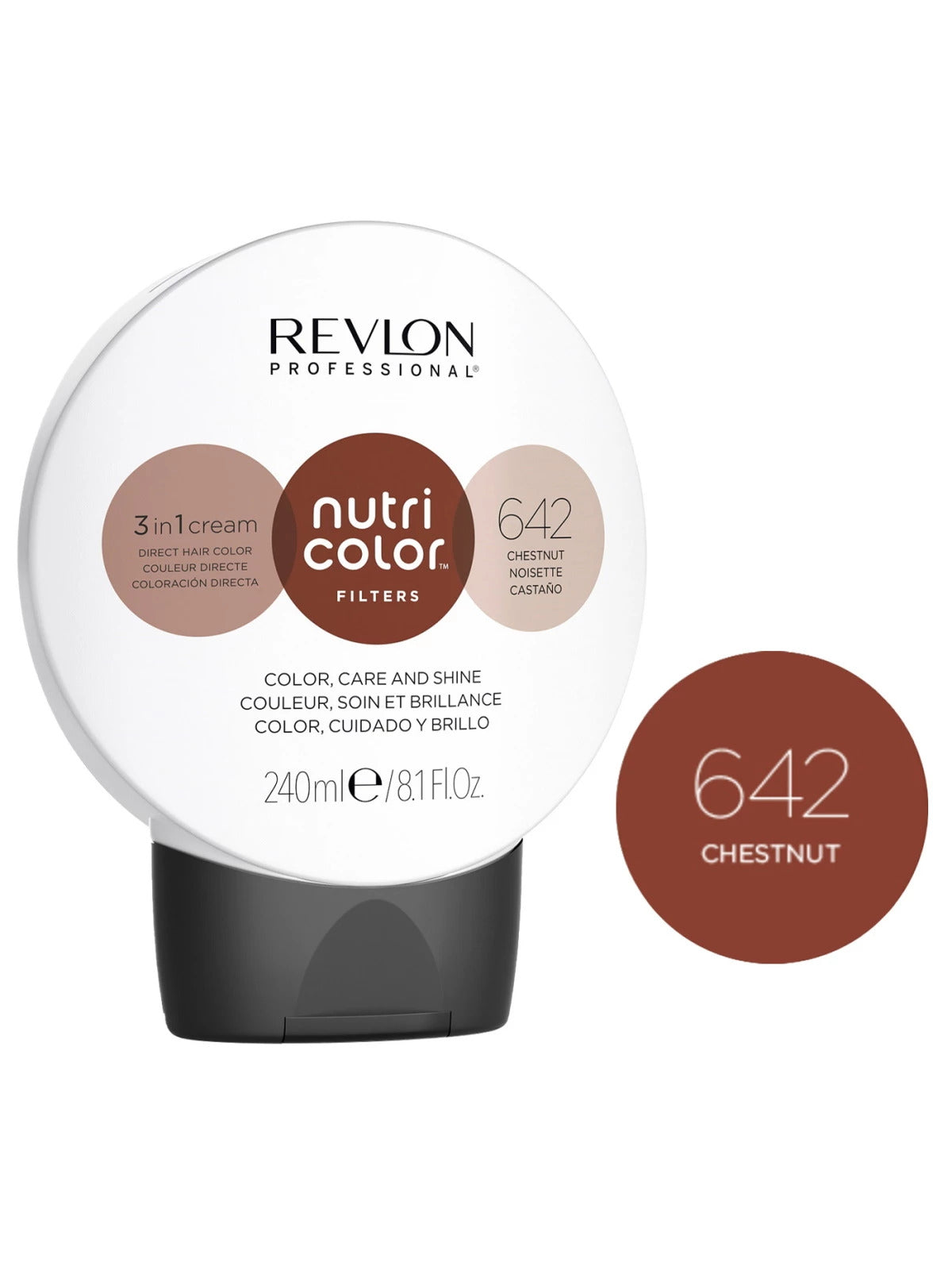 Revlon Nutri Color Filters 3 In 1 Colour Cream 642 Chesnut 240ml