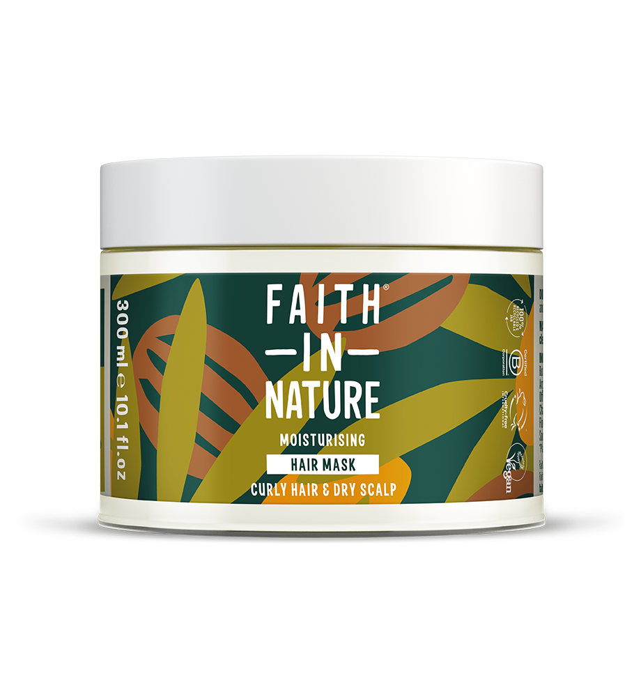 Faith In Nature Moisturising Hair Mask With Shea And Argan 300ml