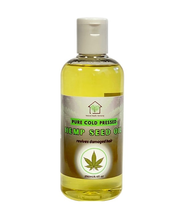 Natural Health Harmony  Pure Hemp Seed Cold Pressed Oil