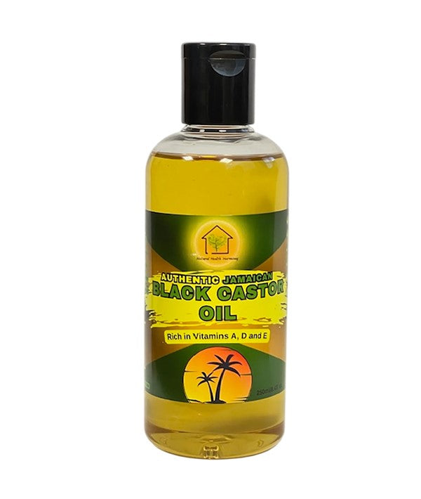 Natural Health Harmony  Authentic Jamaican Black Castor Oil With Vitamins