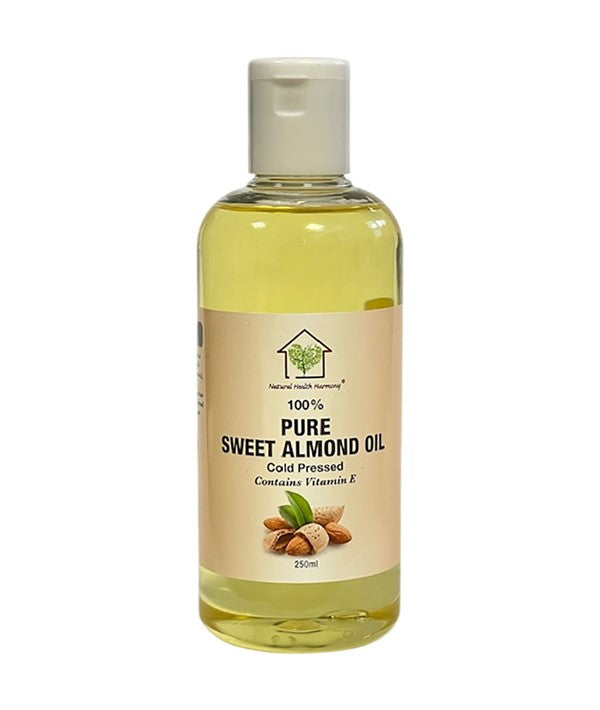 Natural Health Harmony  Pure Cold Pressed Sweet Almond Oil