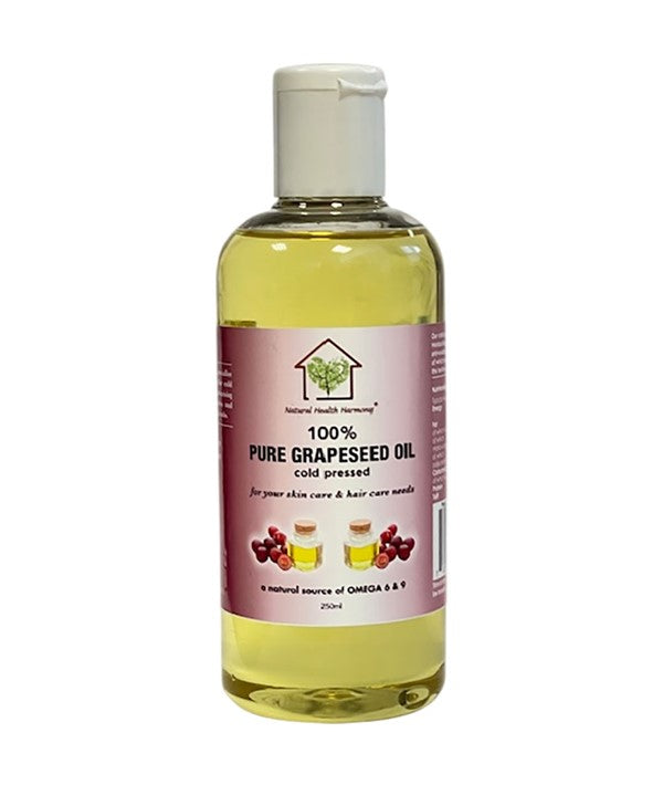 Natural Health Harmony  Pure Grapeseed Cold Pressed Oil