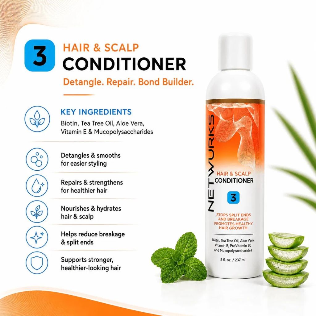 Netwurks  3 Hair And Scalp Conditioner
