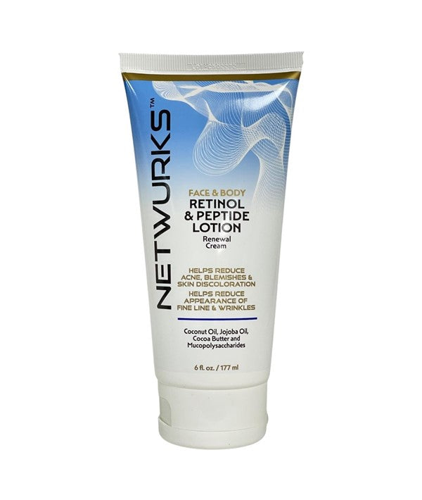 Netwurks  Retinol And Peptide Face And Body Renewal Cream
