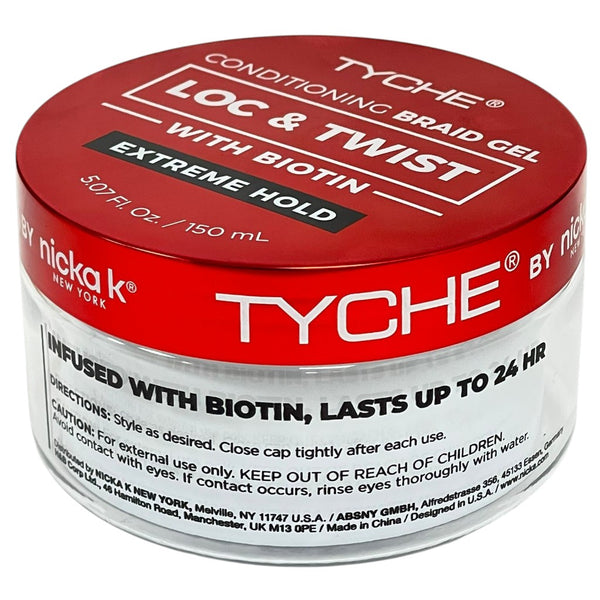 NICKA K Newyork Tyche Loc And Twist Biotin Extreme Hold Conditioning Braid Gel