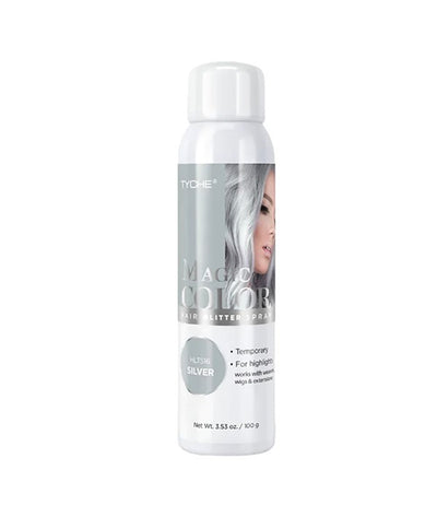 NICKA K NEWYORK Tyche Magic Color Hair Color Spray Silver 100g