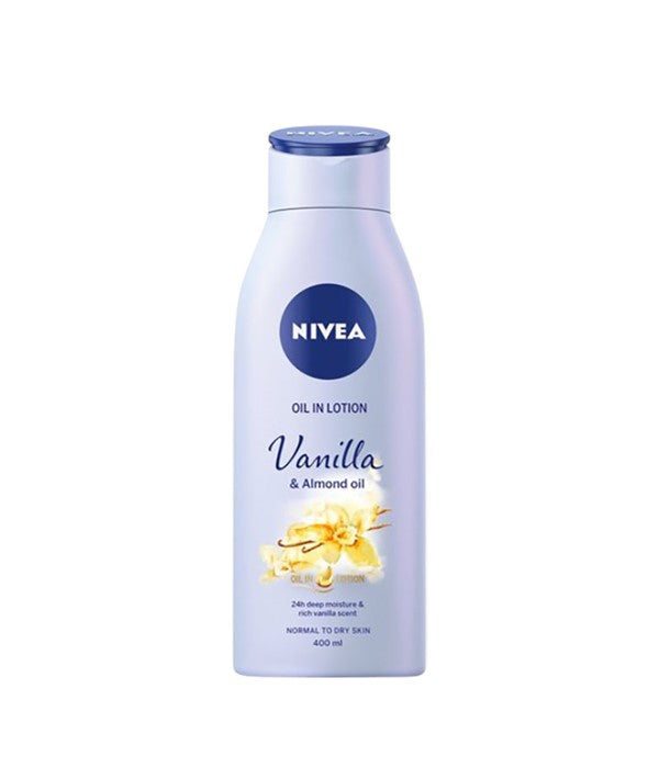 Nivea  Vanilla And Almond Oil In Lotion