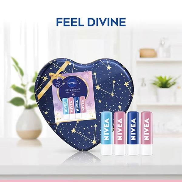 Nivea Feel Luscious Lip Care Gift Set - Afro Hair Boutique