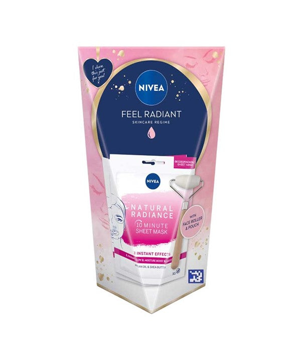 Nivea  Feel Radiant Skincare Regime Sheet Mask