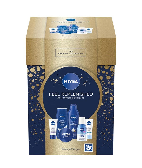 Nivea  Feel Replenished Moisturising Skincare Gift Set