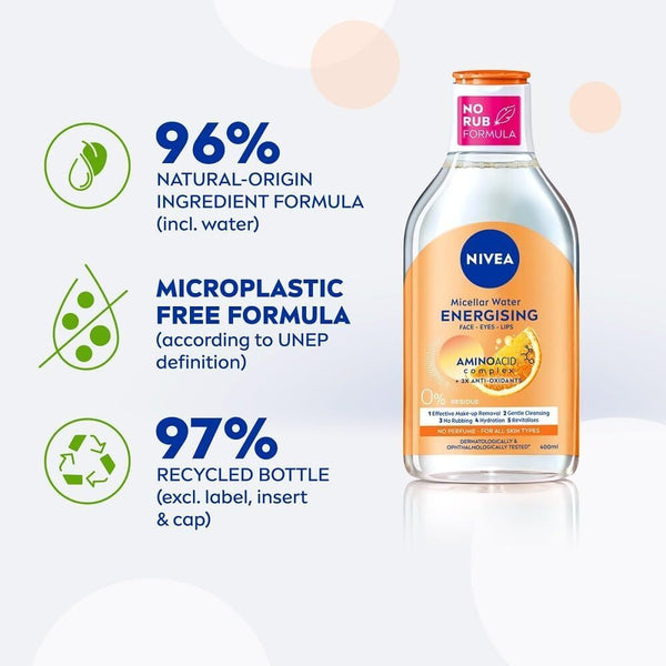 Nivea  Micellar Water Energising Amino Acid Complex
