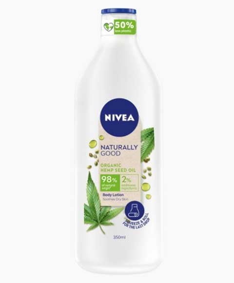 Nivea Naturally Good Organic Hemp Seed Oil Body Lotion