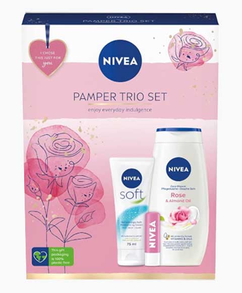 Nivea  Pamper Trio Gift Set