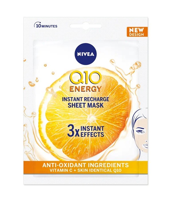 Nivea  Q10 Energy Instant Recharge Sheet Mask