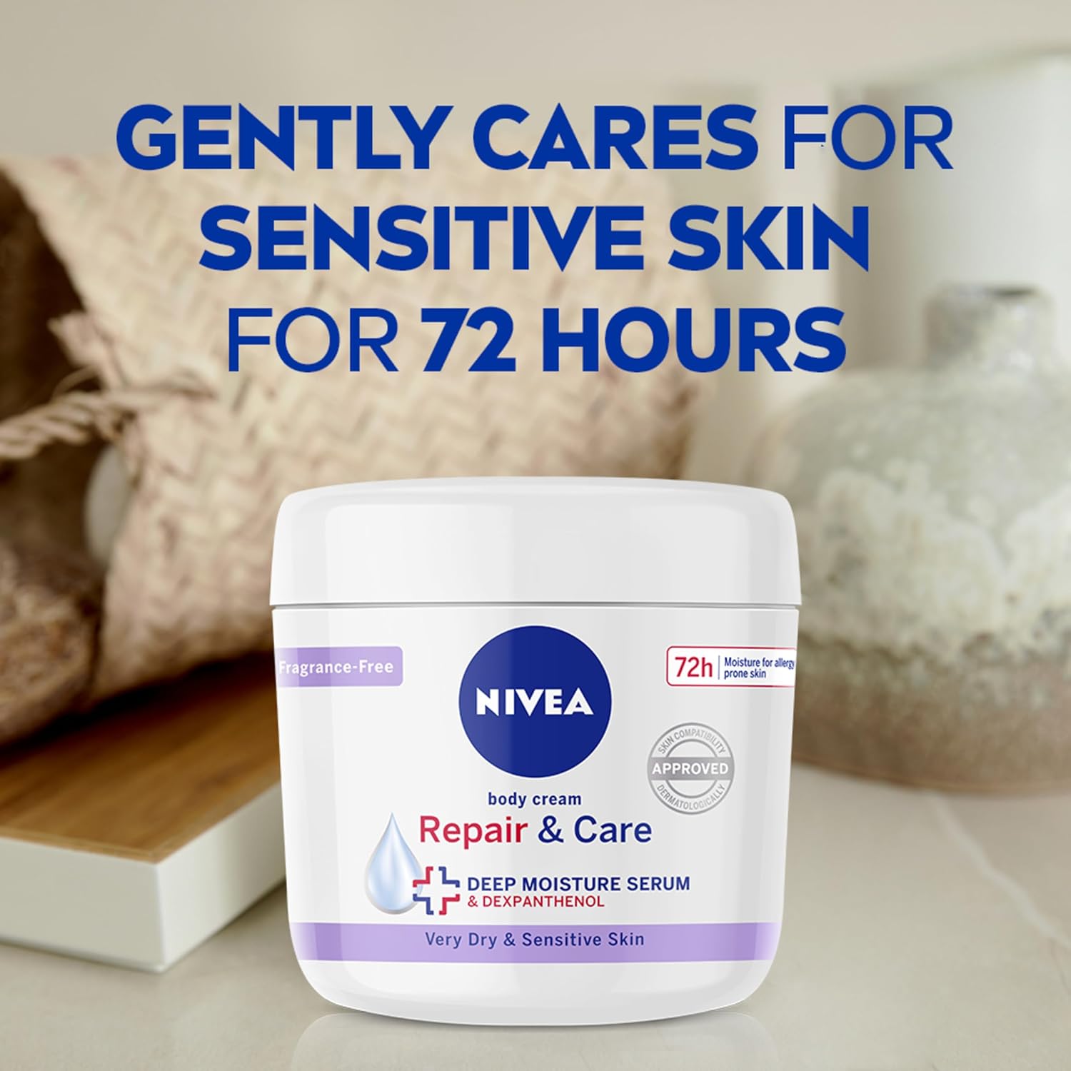 Nivea  Repair And Care Body Cream