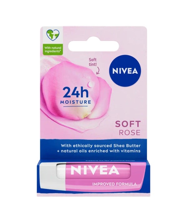 Nivea  Soft Rose 24H Lip Care