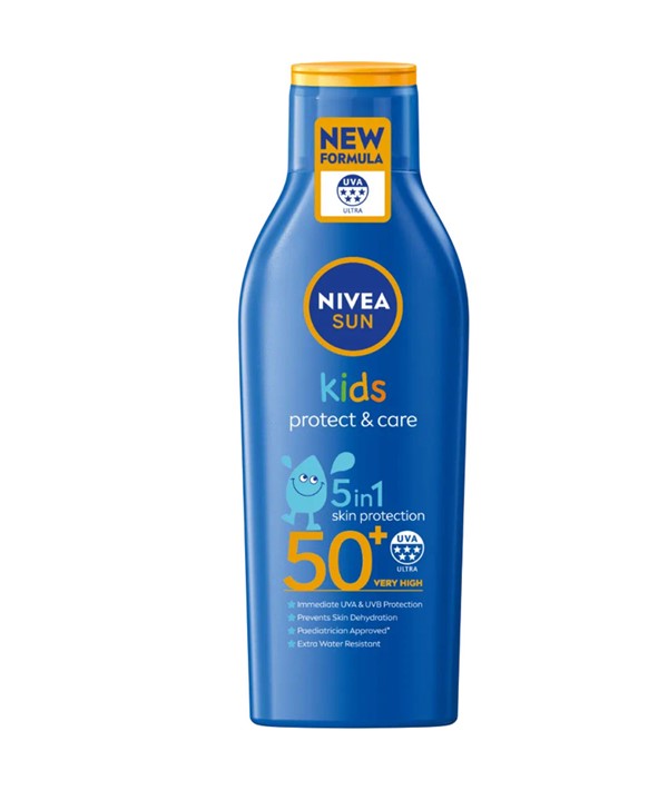 Nivea  Sun Kids Protect And Care 5 In 1 Lotion 50 SPF