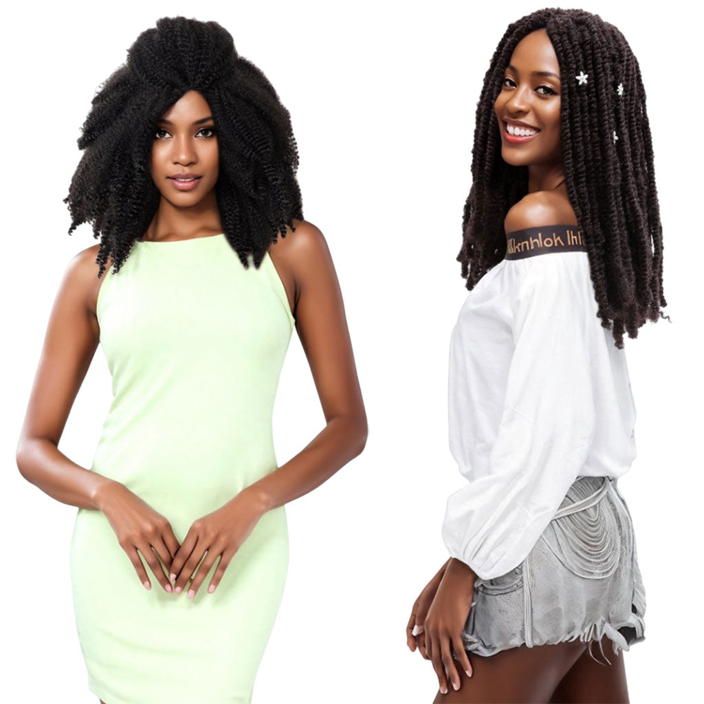 Sleek Noble Gold Synthetic 3X Springy Poppin Twist Braids
