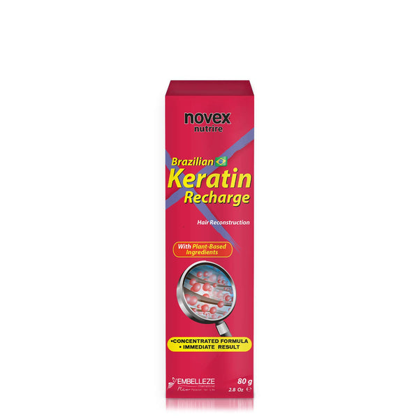 Novex Brazilian Keratin Recharge Hair Reconstruction 80g - Afro Hair Boutique